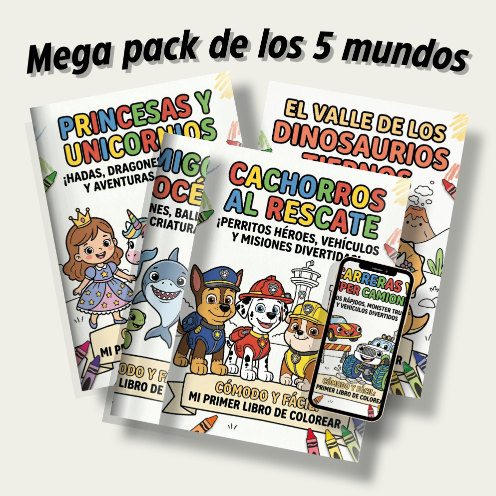 Aventura Creativa: El Mega Pack de los 5 Mundos